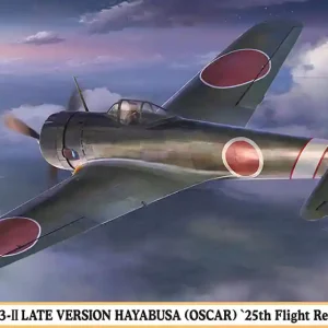 Super Prix Hasegawa 07553 Nakajima Ki-43 II Late Version Hayabusa (Oscar) - 25th Flight Regiment No.01