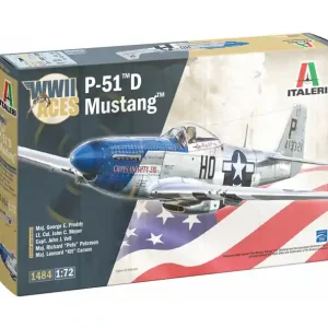 Meilleur Choix Italeri 1484 North American P-51 D Mustang - USAAF Aces (5 schemes)