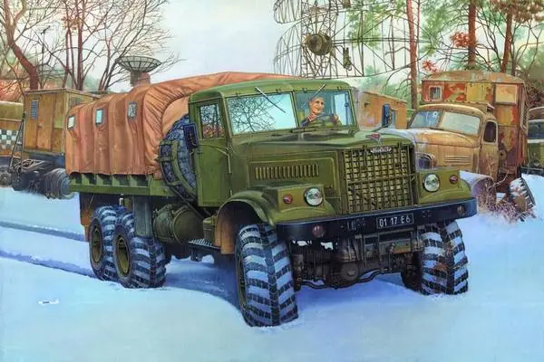 Roden 805 KrAZ-255B soviet off-road truck Prix Promo