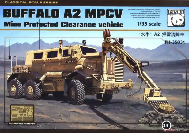 Panda Hobby 35031 Buffalo A2 MPCV Mine Protected Clearance Vehicle Solde