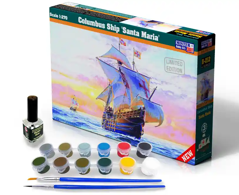 Petit Prix MisterCraft D212s Columbus Ship ‘Santa Maria‘ - Model Set