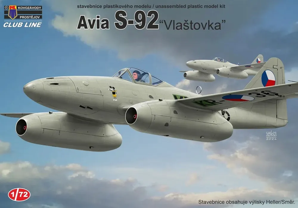 Dernière Chance Kovozavody Prostejov CL72015 Avia S-92 ‘Vlastovka‘