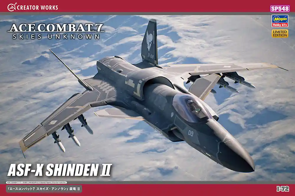 Soldes Hasegawa SP548 ASF-X Shinden II - Ace Combat 7 Skies Unknown