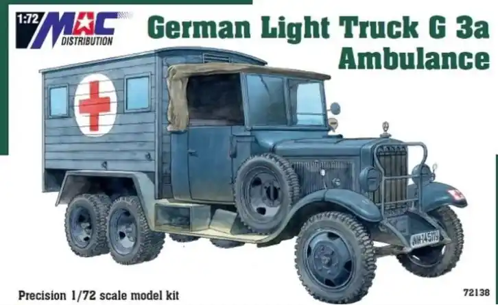 MAC 72138 German Light Truck G 3a Ambulance Achetez Aujourd'hui
