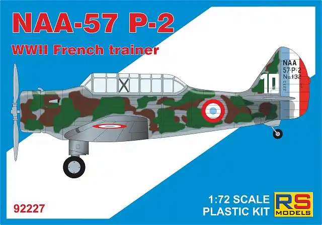 RS Models 92227 NAA-57 P-2 WWII French trainer Achat Immédiat