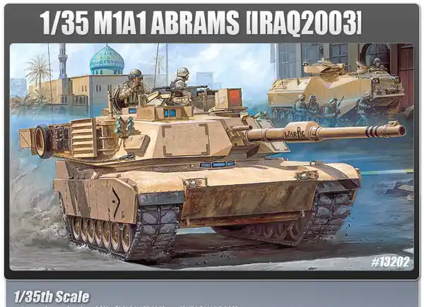 Academy 13202 M1A1 Abrams ‘Iraq 2003‘ Must-Have