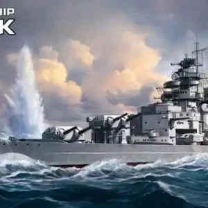 Super Prix Meng Model PS003 Kriegsmarine Battleship KM Bismarck
