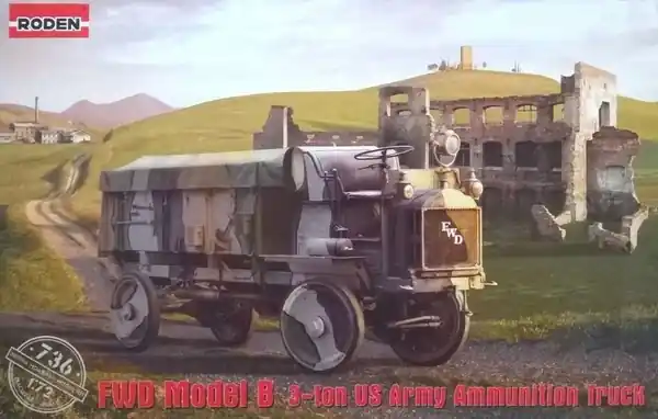 Roden 736 FWD Model B 3-ton US Ammunition truck Nouvel Arrivage