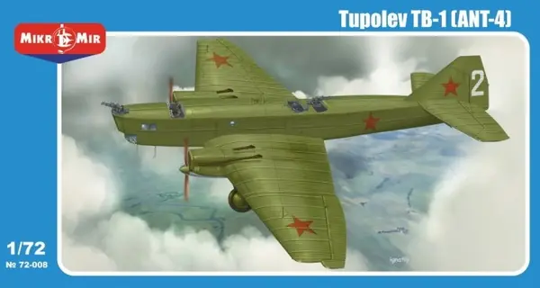 Mikromir 72-008 Tupolev TB-1 (ANT-4) Prix Réduit