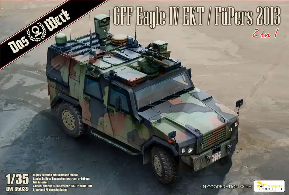 Solde Das Werk 35039 GFF Eagle IV EKT / FüPers 2013 2 In 1