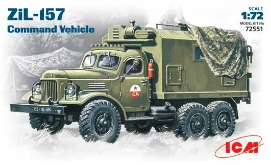 Haute Qualité ICM 72551 ZIL-157 Soviet command vehicle