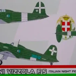 Kora Models 72196 Caproni-Vizzola F.5 Night Fighter Prix Promo