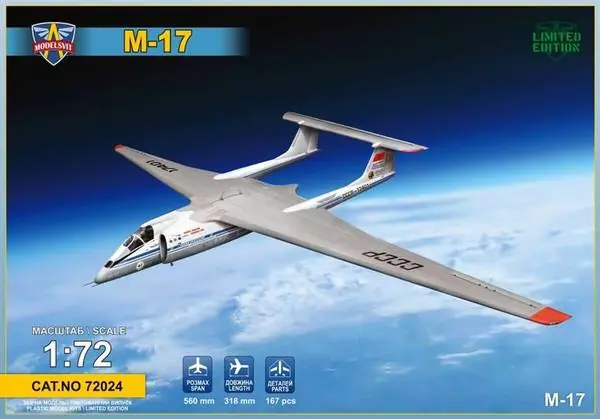 Modelsvit 72024 Myasishchev M-17 Stratosphera Expédition Rapide