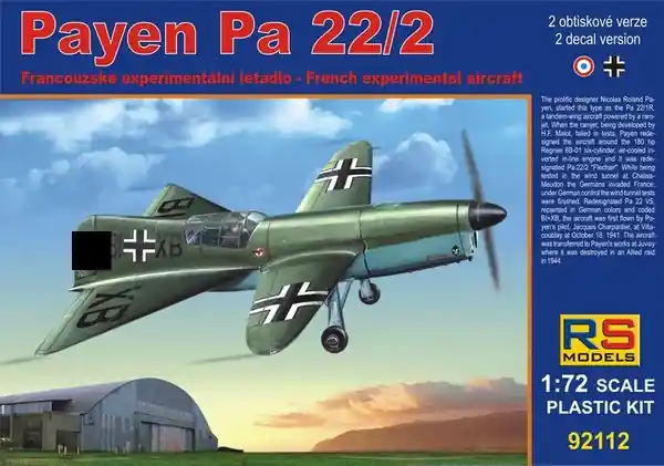 RS Models 92112 Payen Pa.22 Petit Prix