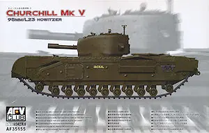 Top Vente AFV Club 35155 Churchill Mk.V 95mm Howitzer