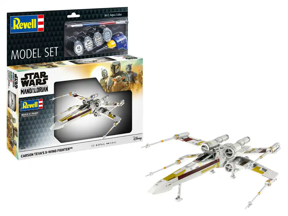 Revell 66790 Star Wars The Mandalorian - Carson Teva‘s X-Wing Fighter Model Set Prix Promo