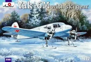 A-Model 72181 Yakovlev Yak-6M with Ski Gear (in camouflage) Acheter Direct