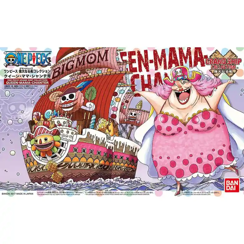Top Vente Bandai 58010 One Piece Stampede Grand Ship Collection - Queen-Mama-Chanter