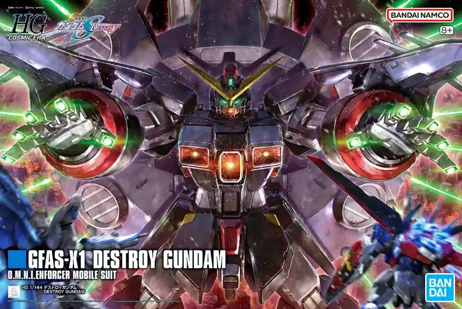 Promotion Saisonnière Bandai 66297 GFAS-X1 Destroy Gundam O.M.N.I. Enforcer Mobile Suit