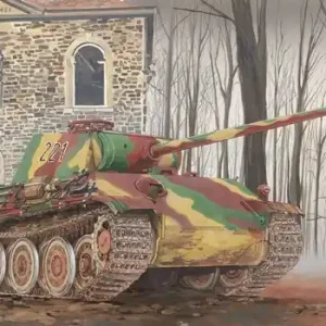 Certifié Dragon 7339 Sd.Kfz.171 Panther G w/Steel Road Wheels