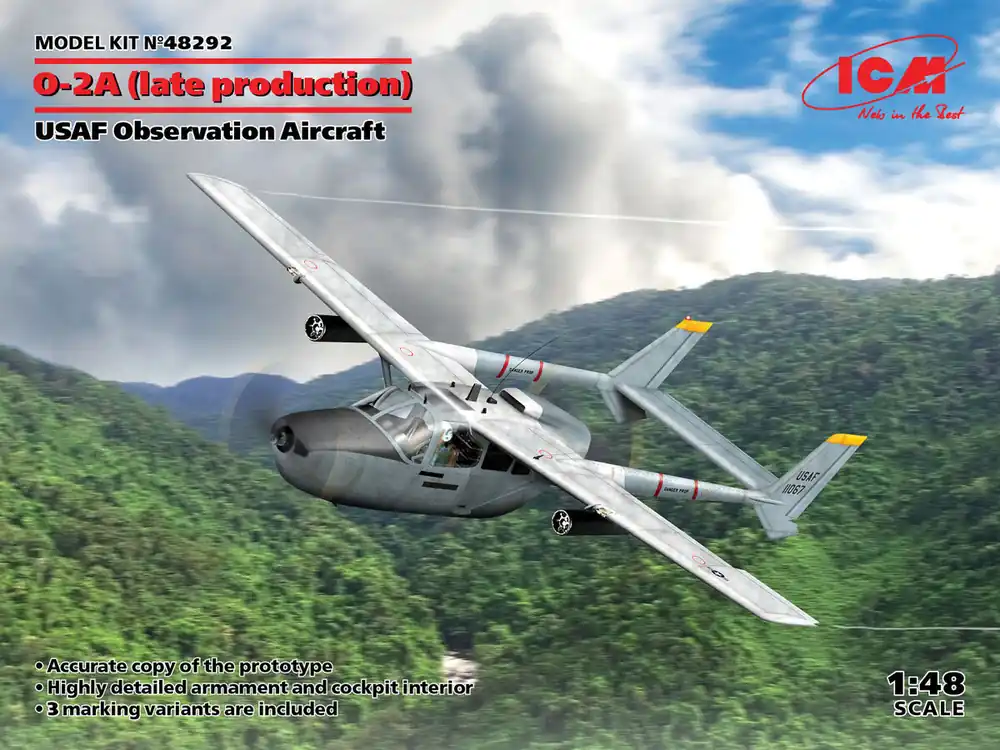 ICM 48292 O-2A (late production), USAF Observation Aircraft Meilleure Vente