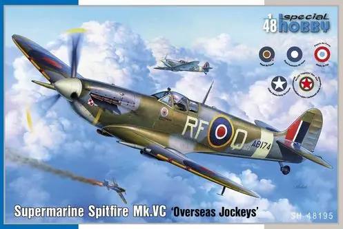 Special Hobby 48195 Supermarine Spitfire Mk. VC "Overseas Jockeys" Nouvelle Collection