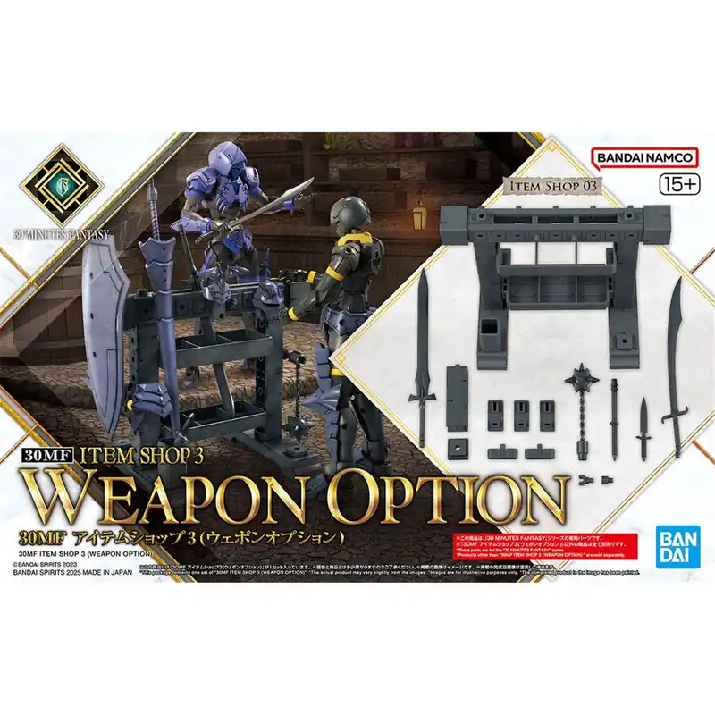 Bandai 68589 30MF Item Shop 3 Weapon Option Prix Réduit
