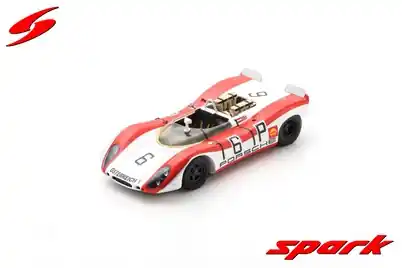 Achat Immédiat Spark Porsche 908-2 │ No.6 4th 1000km Nürburgring 1969 R. Lins - R. Attwood