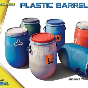 MiniArt Plastic Barrels 100L Bon Marché