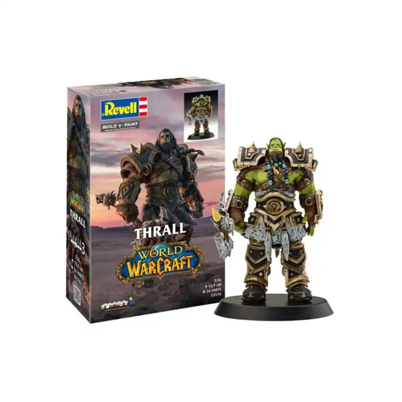 Coffret cadeau, the Orc Thrall, World of Warcraft - REVELL 03516 - 1/16 Petit Prix