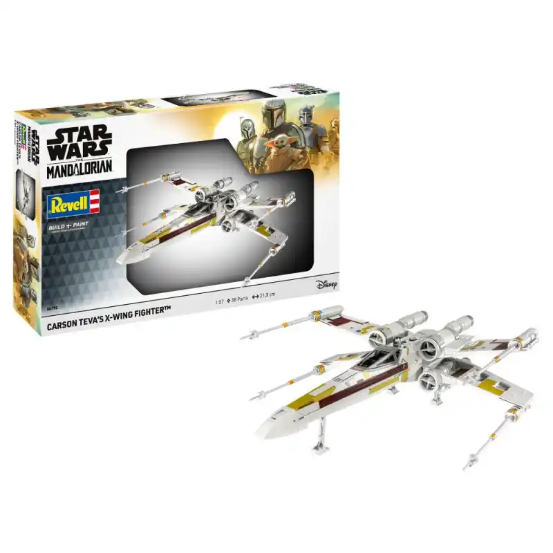 Offre Du Jour Chasseur X-Wing de Carson Teva, MANDALORIAN - REVELL 06790 - 1/57