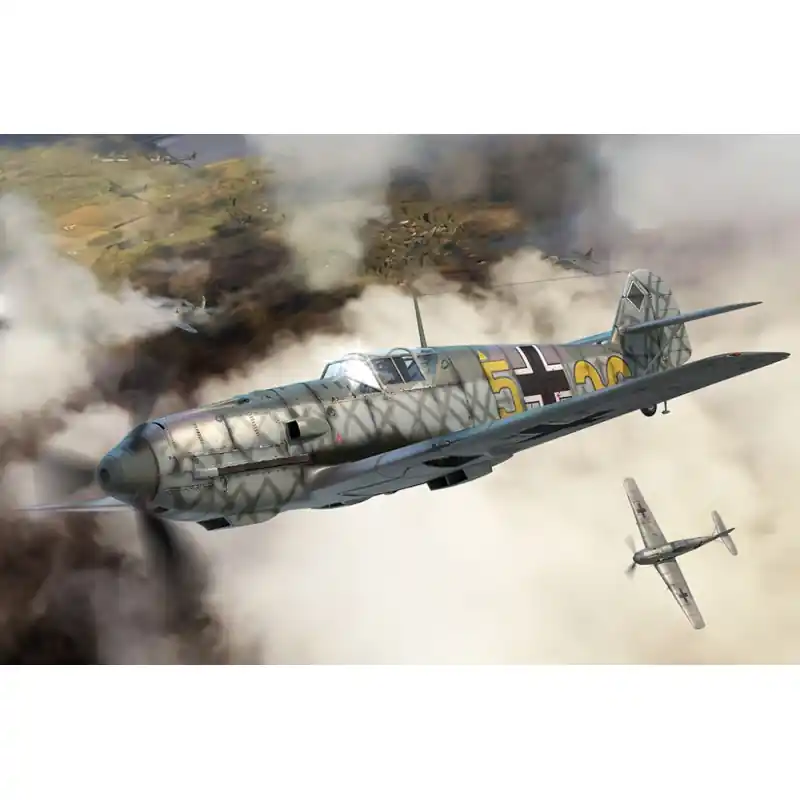 Affaire À Saisir Chasseur allemand Messerschmitt bf109E-3 - 2 versions - HOBBY BOSS 81791 - 1/48