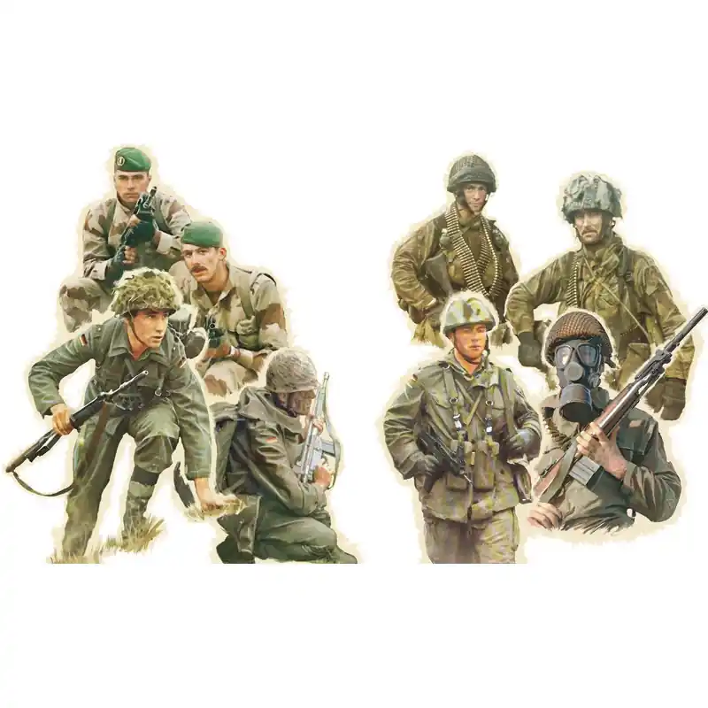 Troupes de l‘OTAN dans les années 80 - ITALERI 6191 - 1/72 Authentique