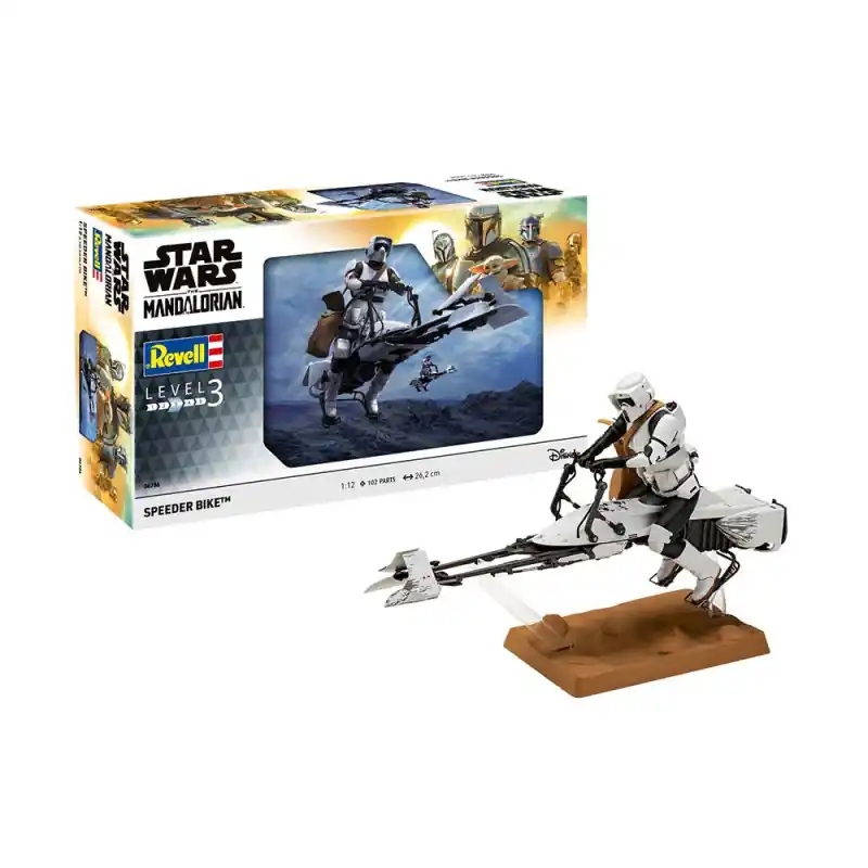 Commander Maintenant Speeder Bike The Mandalorian - REVELL 06786 - 1/12