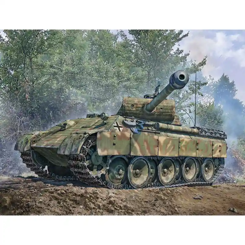 Quantité Limitée Pz. Kpfw. V, Panther Ausf. A, Sd. Kfz. 171 - Italeri 7018 - 1/72