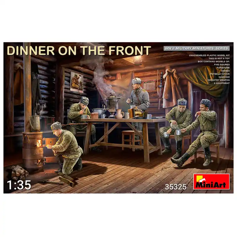 "Diner au Front" - MINIART 35325 - 1/35 Seulement Aujourd'hui