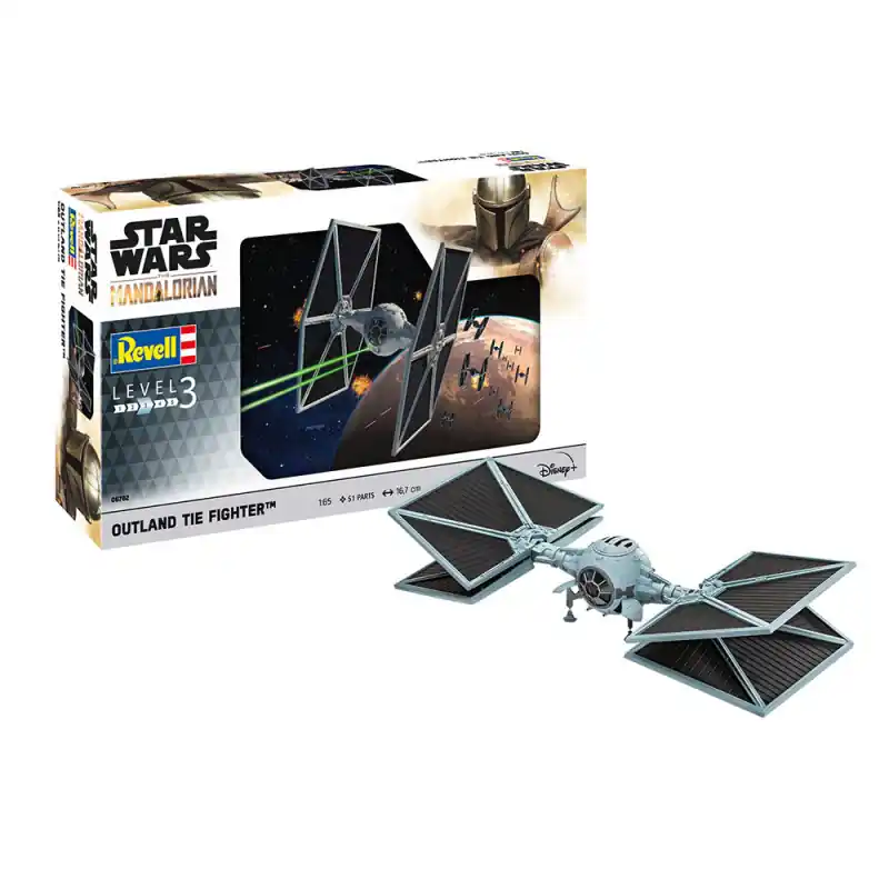 Outland TIE Fighter, Star Wars, The Mandalorian - REVELL 6782 - 1/65 Prix Bas