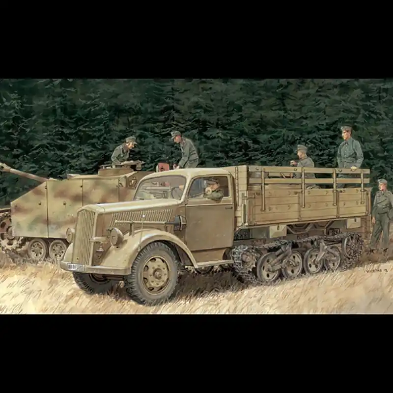 Camion Maultier Half-Track Sd.Kfz.3a - DRAGON 6761 - 1/35 Must-Have