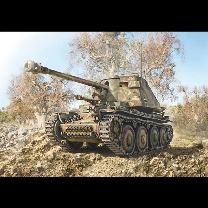 Satisfait Ou Remboursé Chasseur de Chars Marder III Ausf.H Sd. Kfz.138 - ITALERI 6566 - 1/35