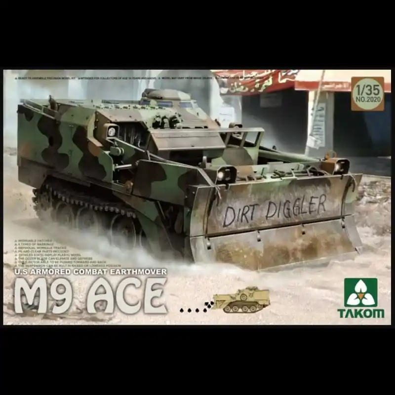 Véhicule de combat, Blindé, M9 Ace - TAKOM 2020 - 1/35 Achat Immédiat