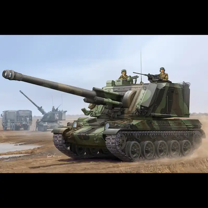 Prix Réduit Char Français GCT 155mm AU-F1 SPH - HOBBYBOSS 83834 - 1/35