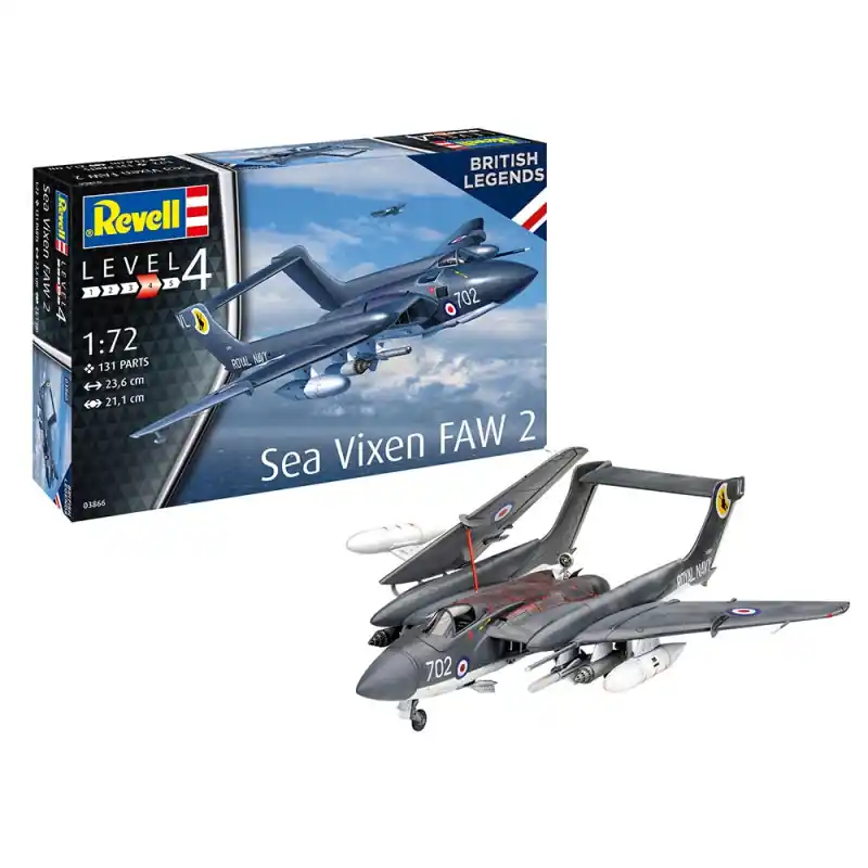 Populaire Avion Sea Vixen FAW 2 - REVELL 3866 - 1/72