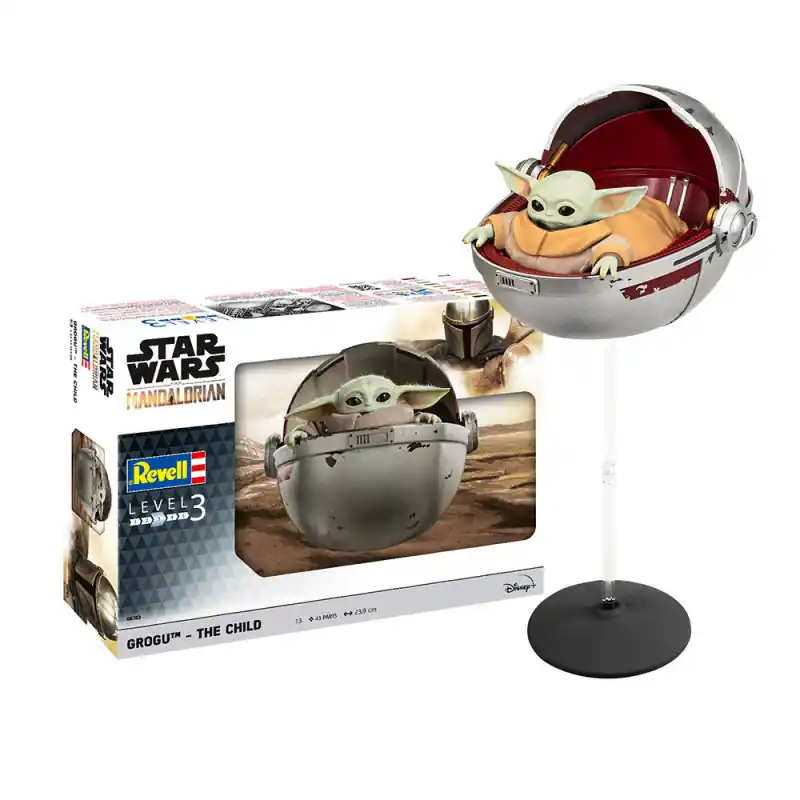 Grogu, "L"enfant", Star Wars, The Mandalorian - REVELL 6783 - 1/3 Pas Cher