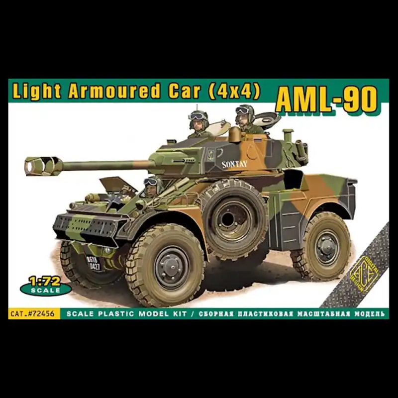 Jusqu'à Épuisement Des Stocks Véhicule blindé léger AML-90 (4x4) - ACE 72456 - 1/72