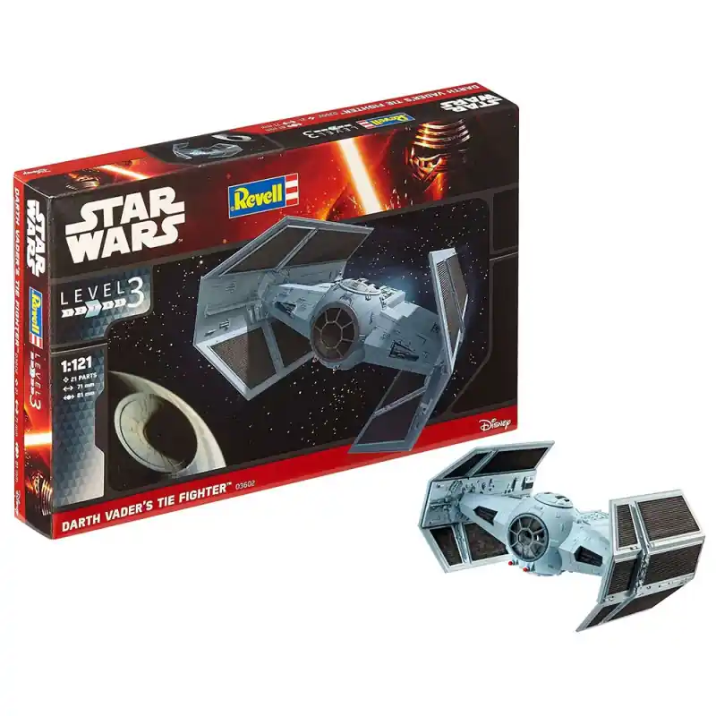 Darth vader‘s tie fighter - REVELL 3602 - 1/121 Achetez Aujourd'hui