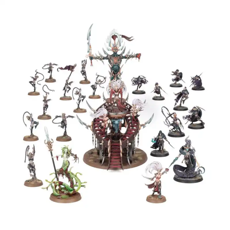 Prix Bas Warhammer Age of Sigmar, Fer de lance, Daughters of Khaine, Coterie de l‘Ombre Khainite - WARHAMMER 99120212043 70-852