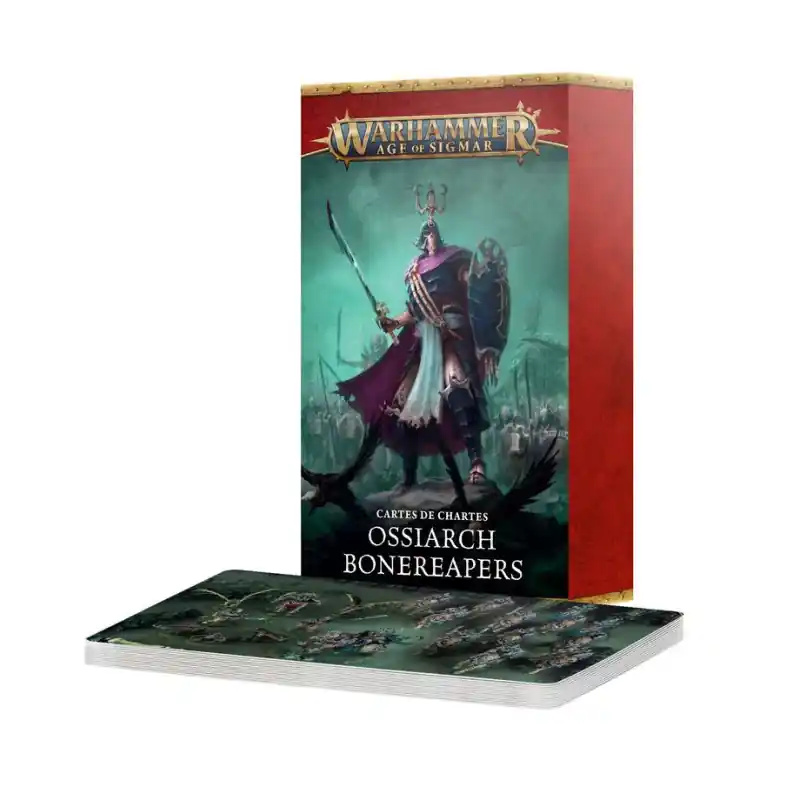 Warhammer Age of Sigmar, Cartes de charte, Ossiarch Bonereapers - WARHAMMER 01 05 02 07 005 94-02 Offre Exclusive