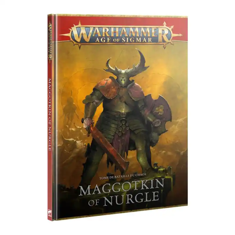 Warhammer Age of Sigmar, Tome de Bataille du Chaos Maggotkin of Nurgle - WARHAMMER 83-58 Bon Plan