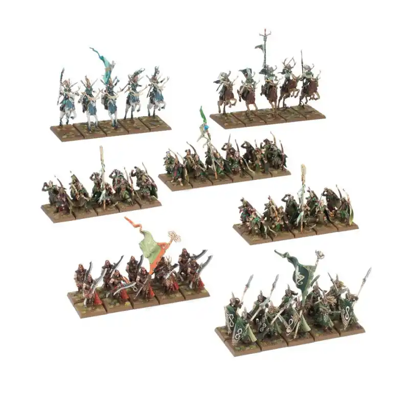Nouvelle Collection Warhammer The Old World - Wood Elf Realms Battalion - WARHAMMER 13-109