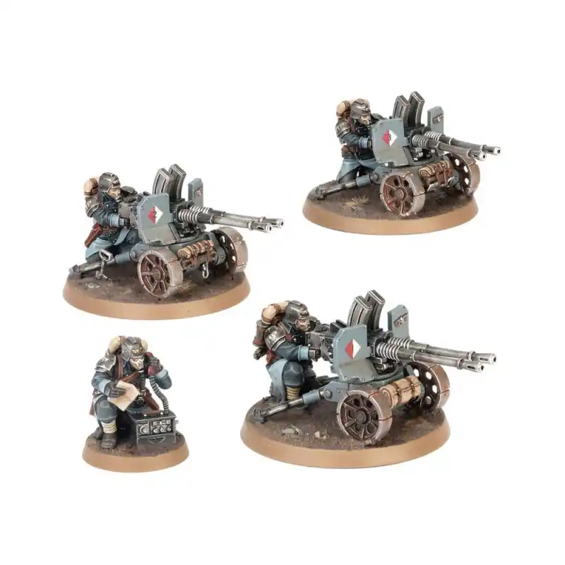 Warhammer 40,000 Astra Militarum / Escouade d‘Armes Lourdes de Krieg - WARHAMMER 47-73 Achetez Aujourd'hui